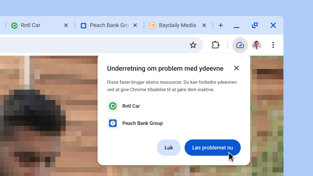 Gør din browsers ydeevne bedre med ét klik